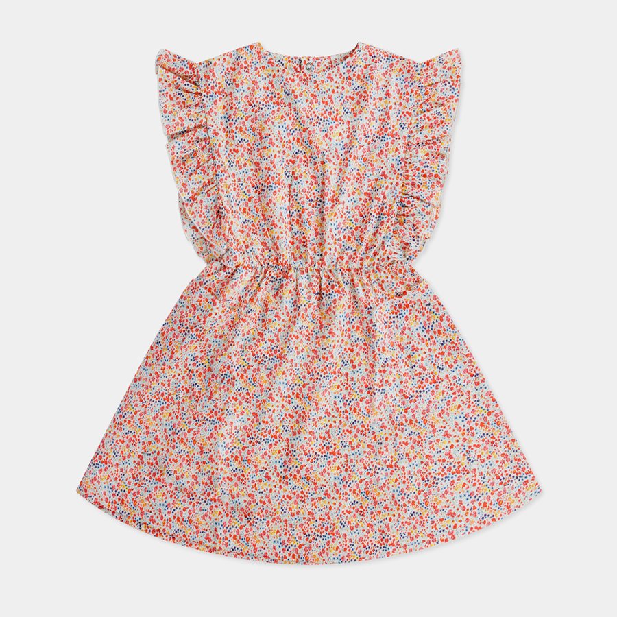Misty Ruffle Dress