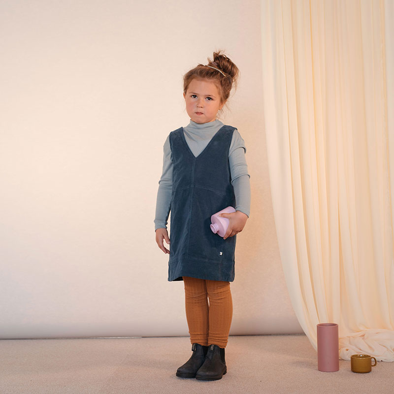 Shift Dress Dark Sea Blue