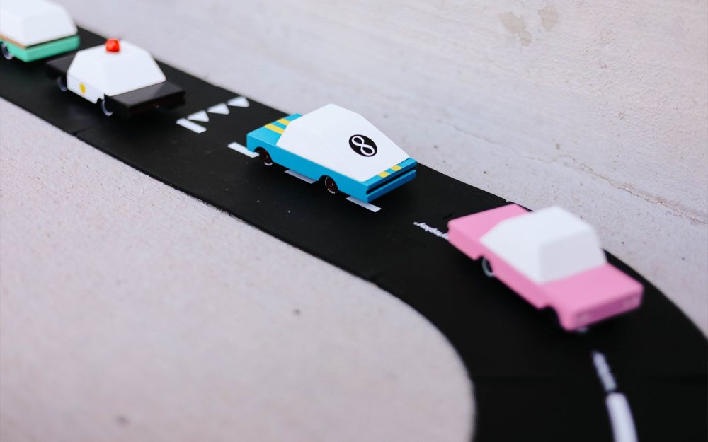 Candycar Blue Racer no.8
