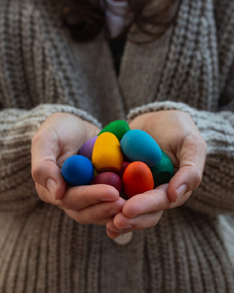Mandala Rainbow Eggs 36 pcs