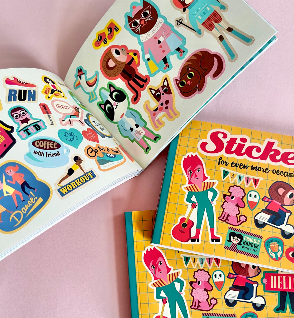 Ingela Arrhenius Sticker Book