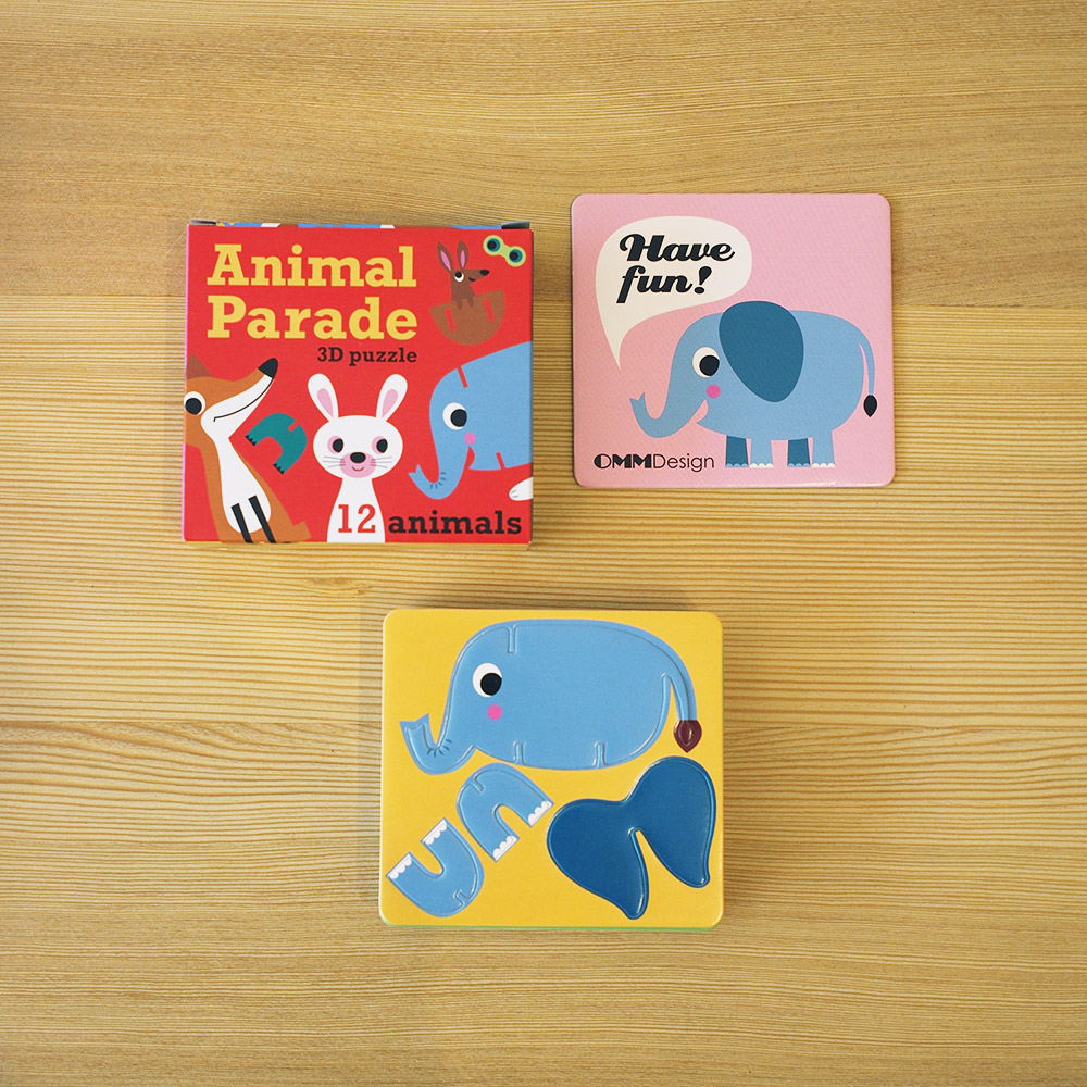Animal Parade 3D Puzzles