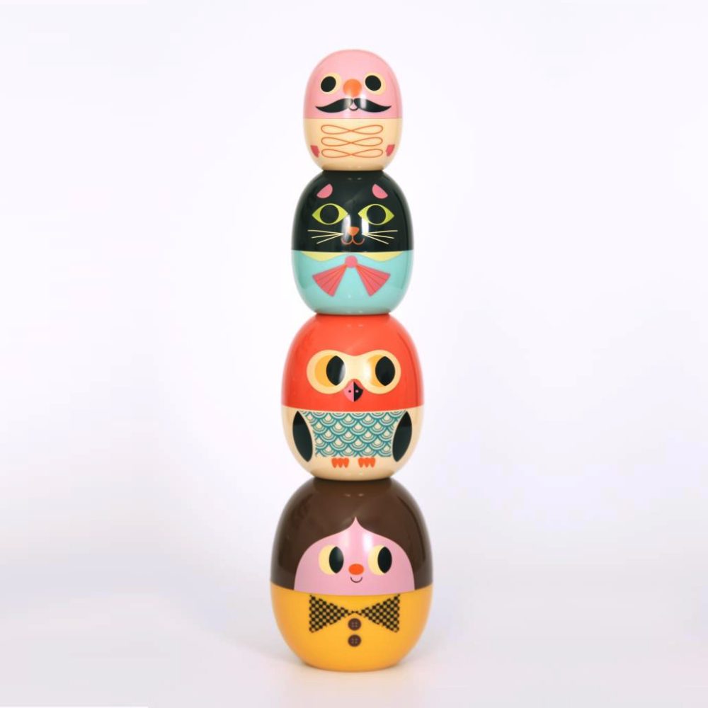 Ingela Arrhenius Babyoshka People Stacking Toy