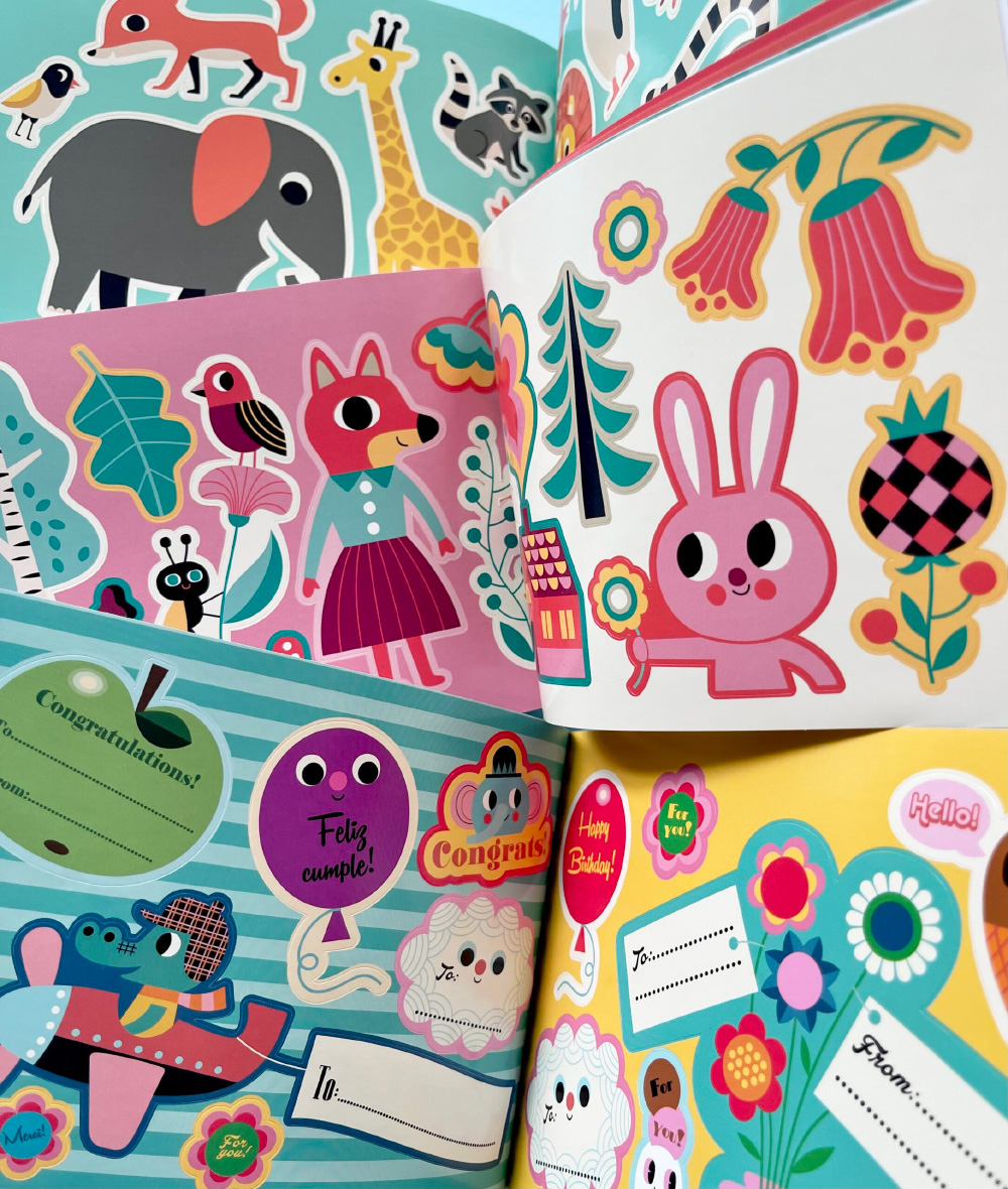 Ingela Arrhenius Sticker Book