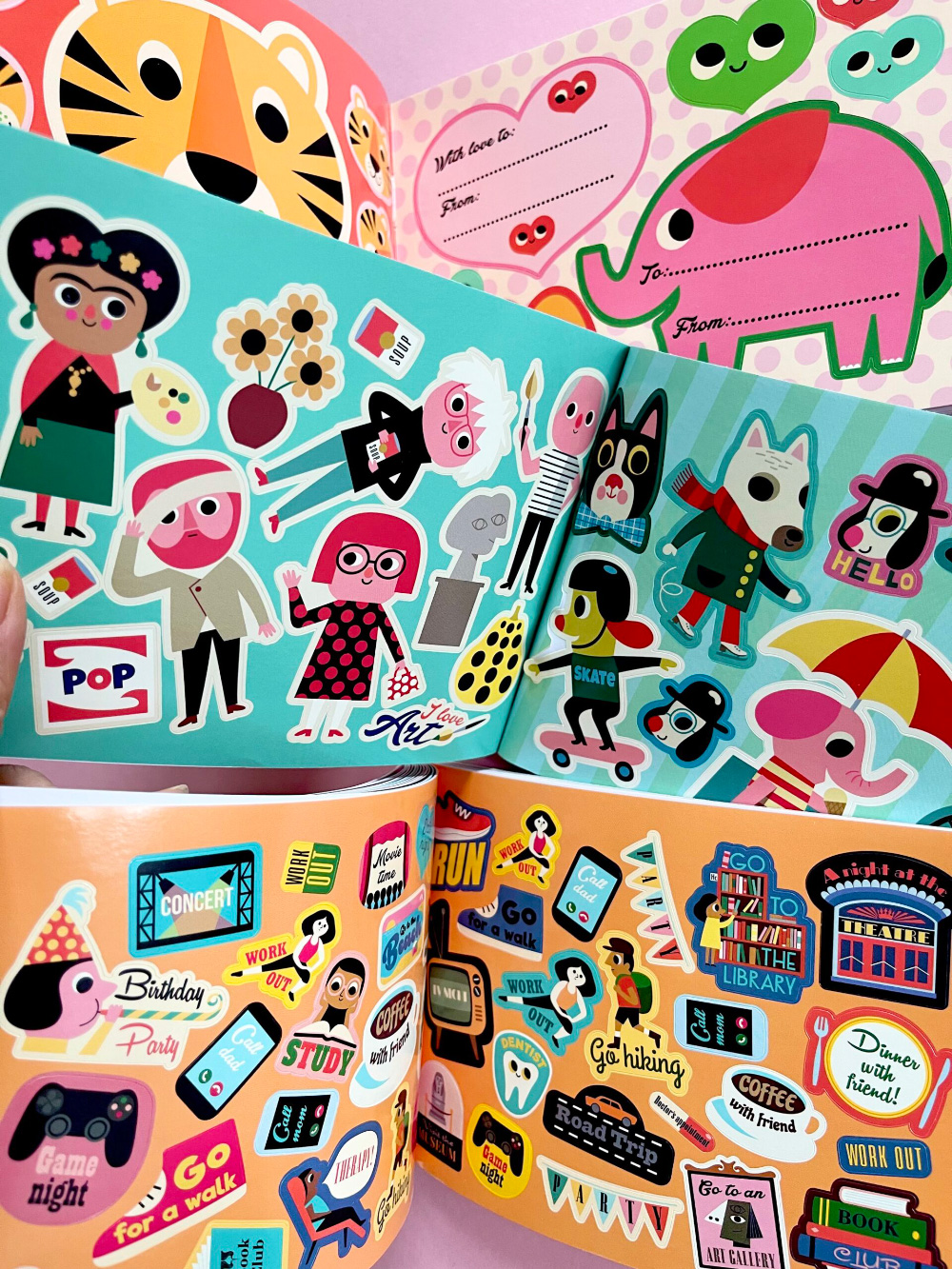 Ingela Arrhenius Sticker Book