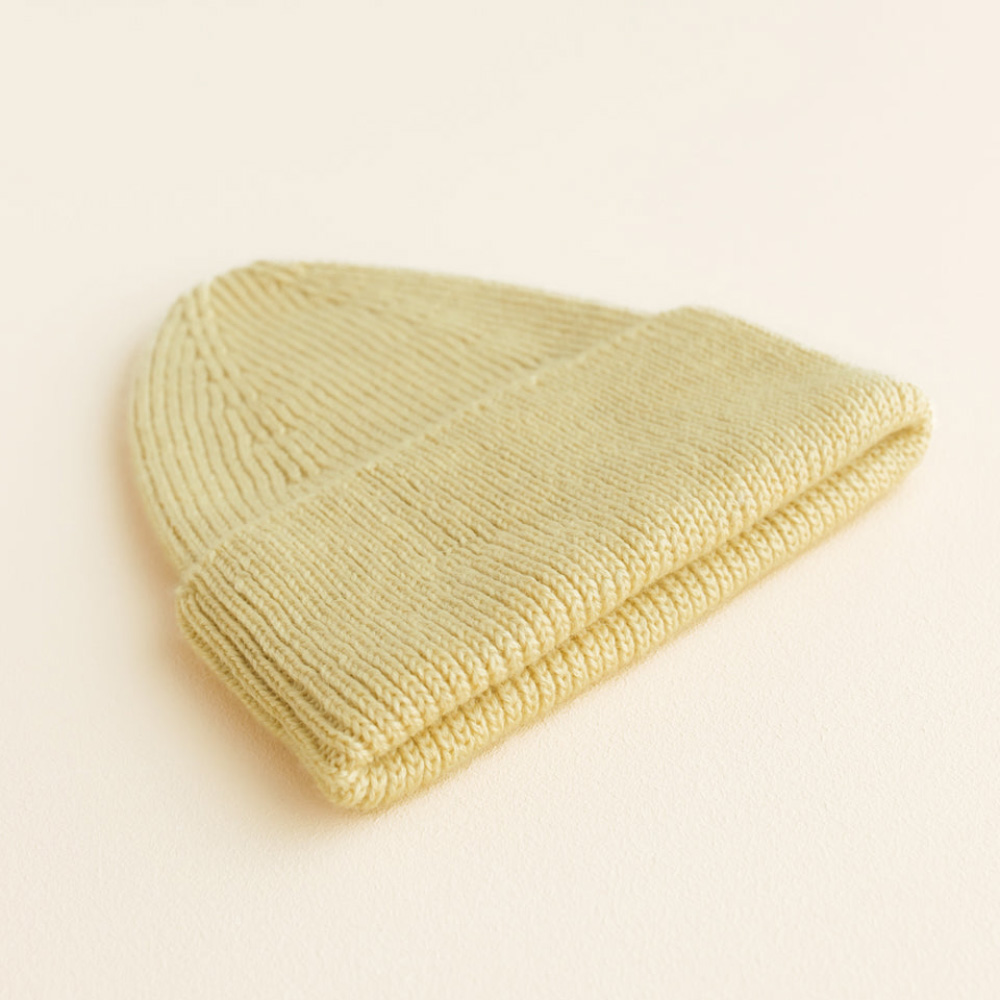 Kid Beanie Light Yellow