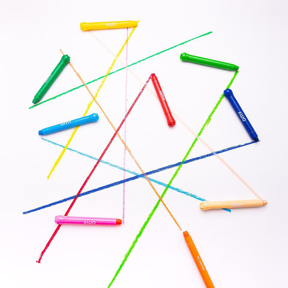 9 Gel Crayons