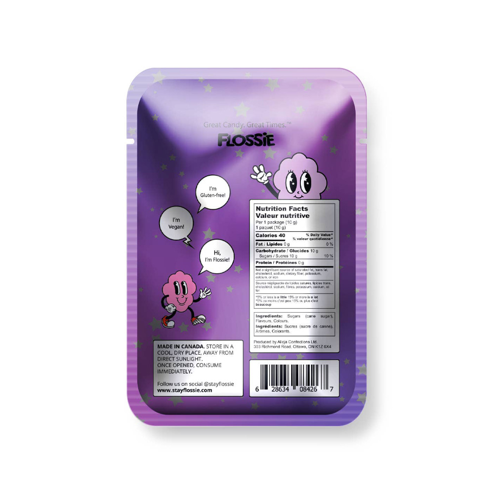 Galaxy Grape Cotton Candy