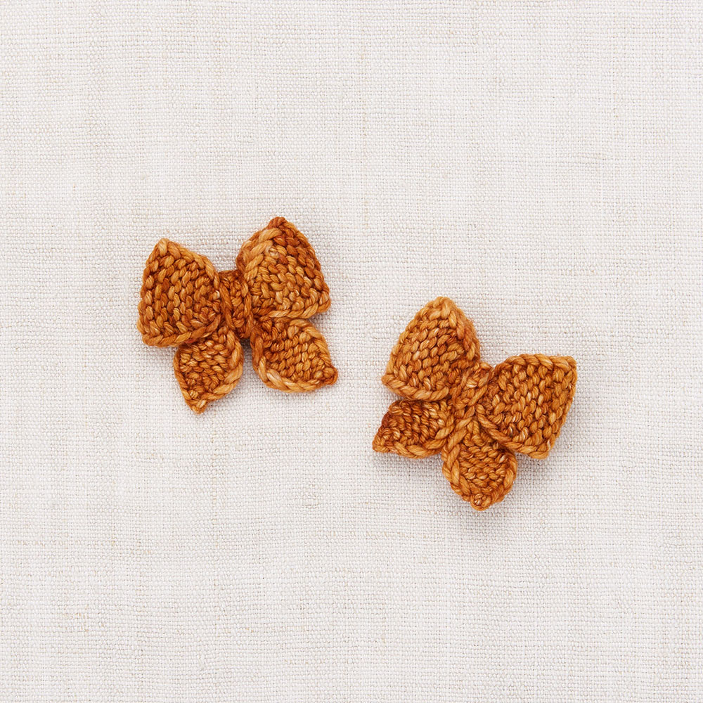 Baby Puff Bow Set - Fox