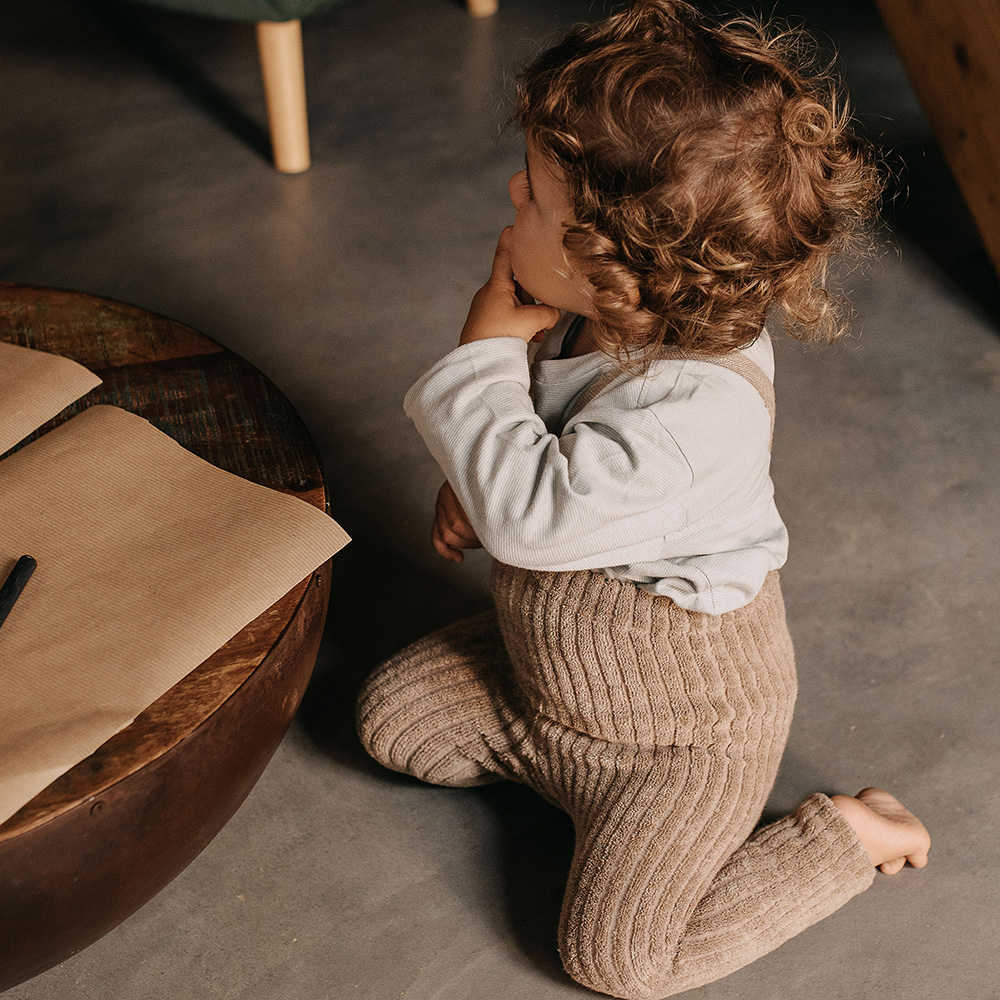 Granny Teddy Peanut Blend Footless Tights