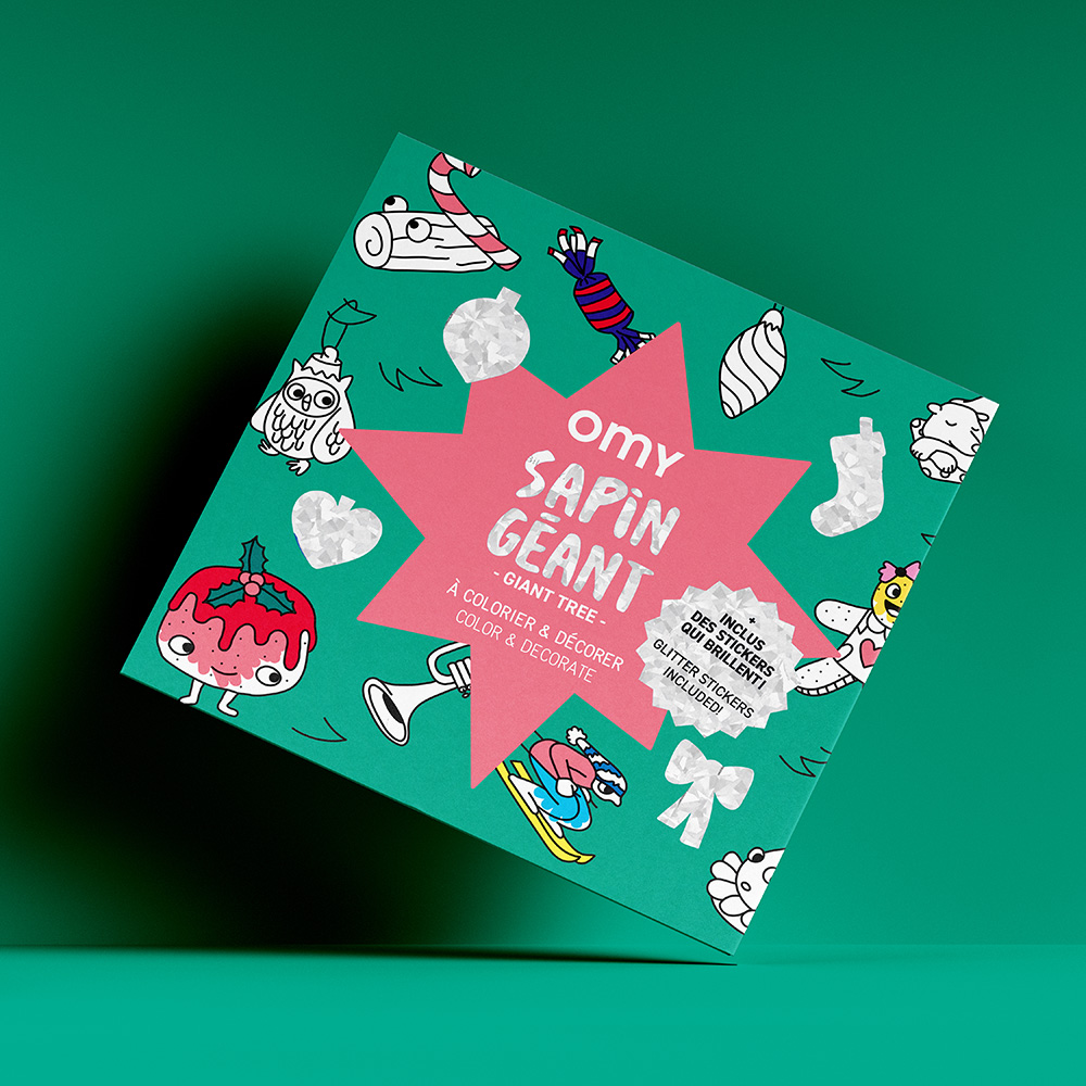 Christmas Tree Giant Colouring Poster