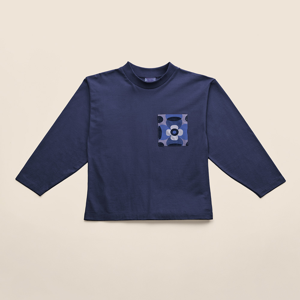 Carla Vintage Pocket Space Blue