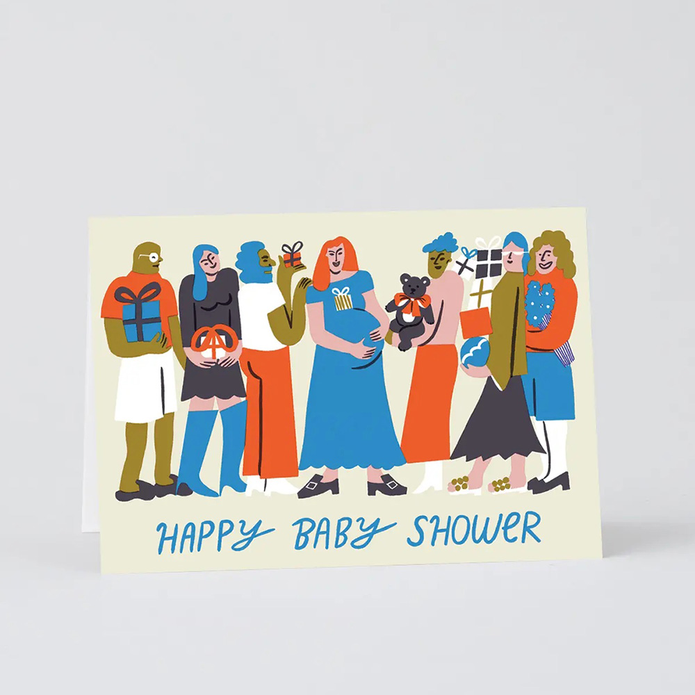 'Happy Baby Shower' Greetings Card