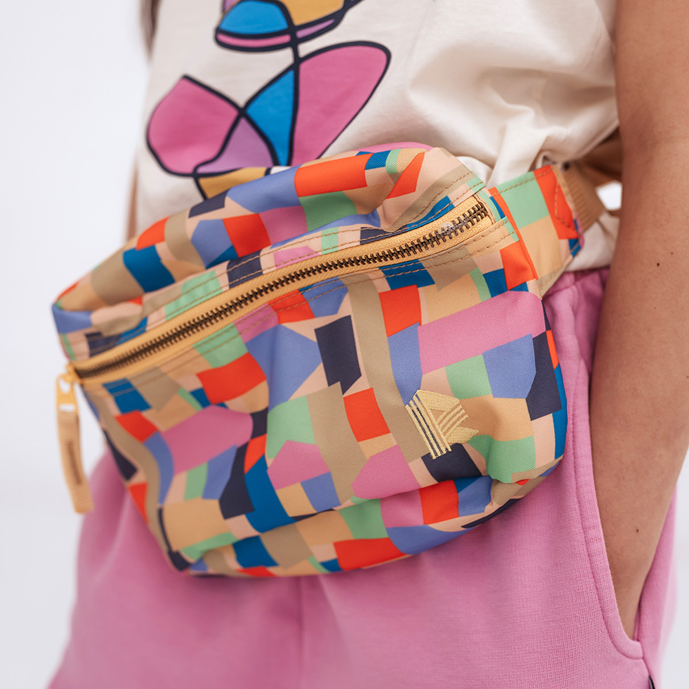Fanny Pack - Graphic Color Block