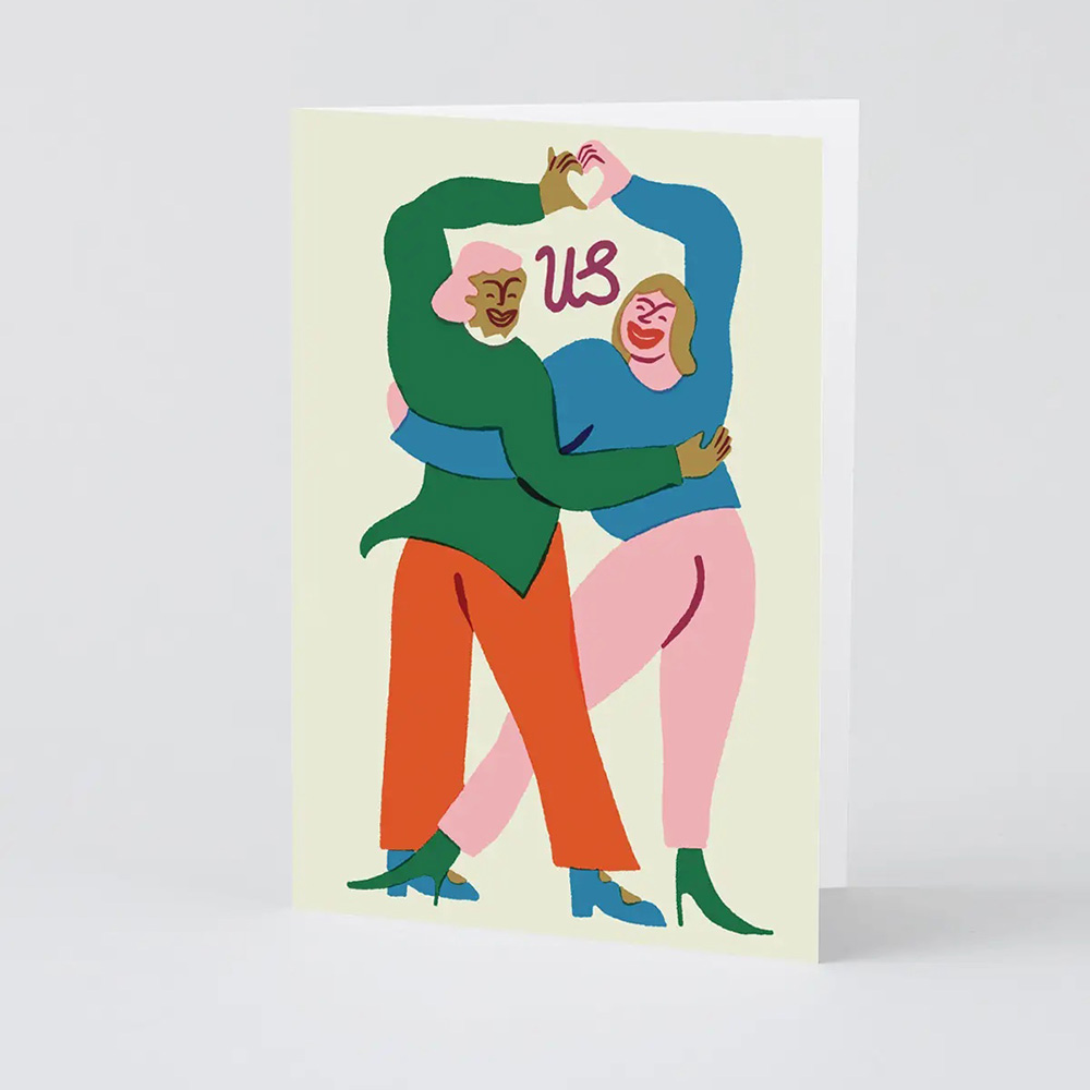 ‘Us' Greetings Card