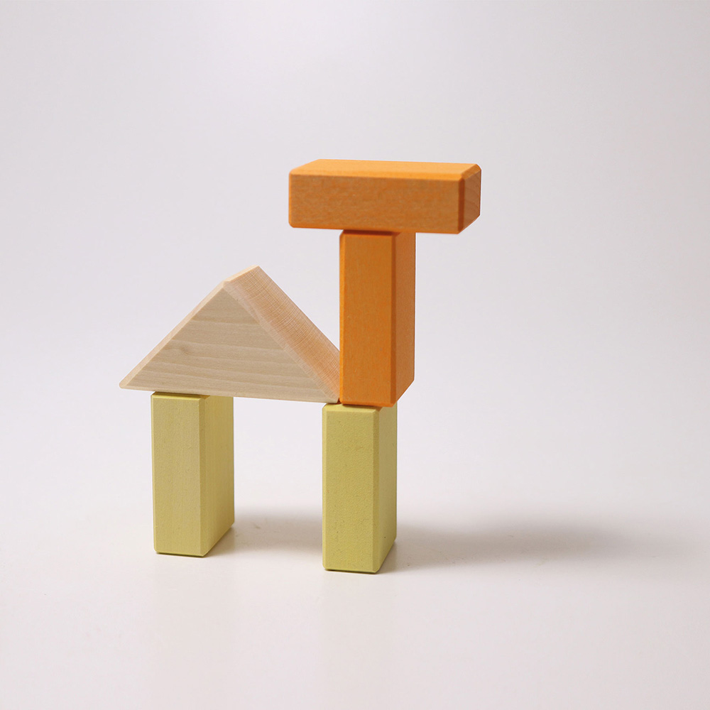 Pastel Duo Wooden Block Set
