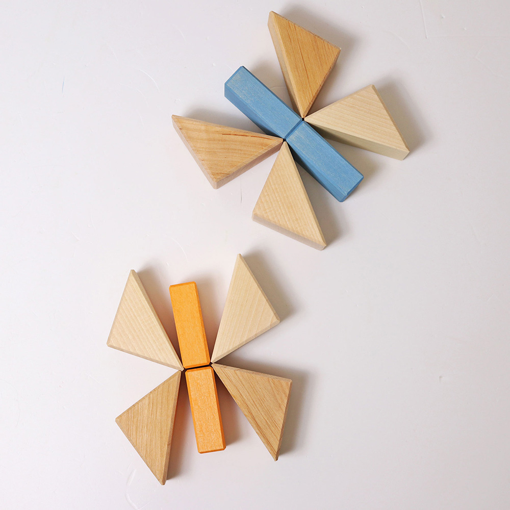Pastel Duo Wooden Block Set