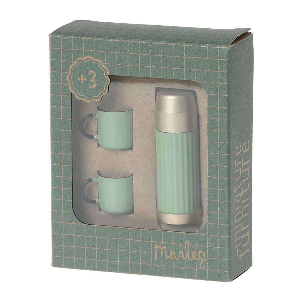 Thermos and Cups - Mint