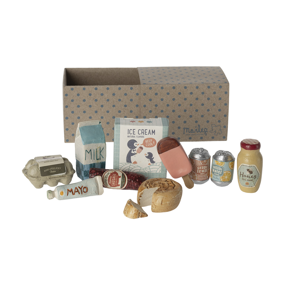 Miniature Grocery Box
