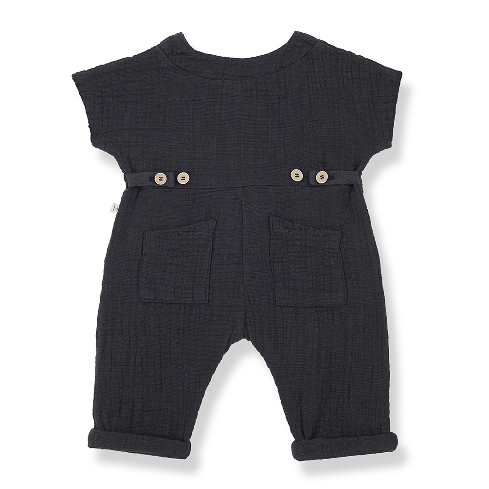 Adriano Jumpsuit - Charcoal Grey
