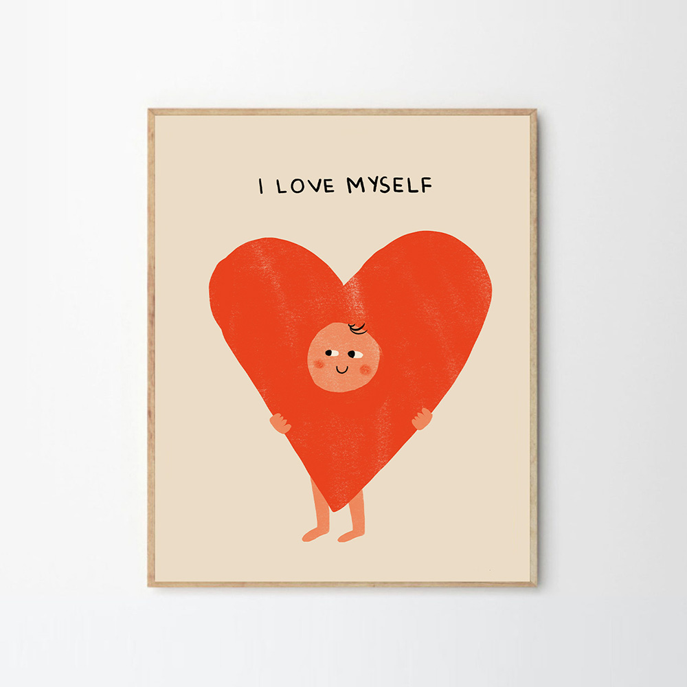 "I Love Myself" Print