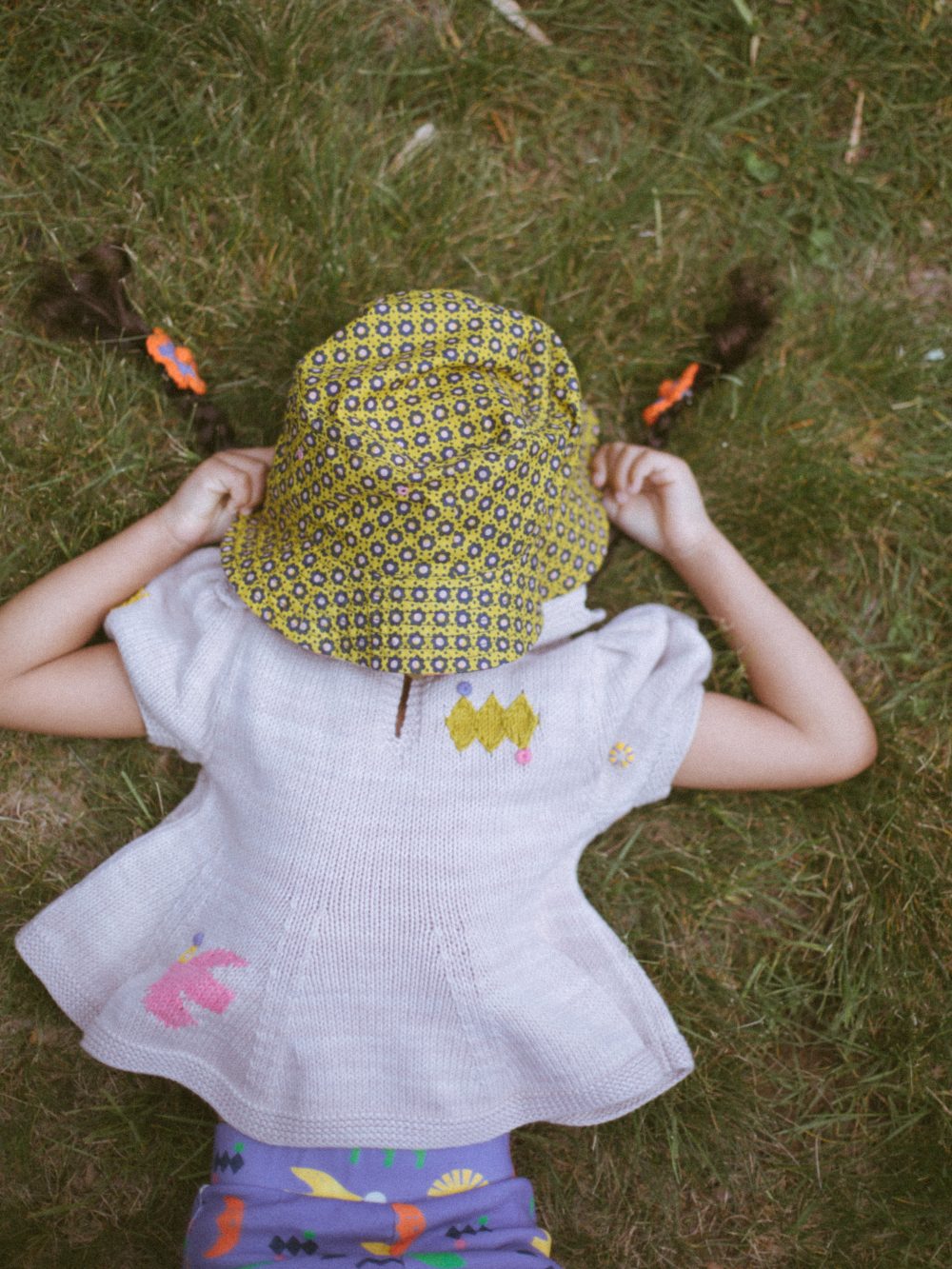 Bucket Hat - Pistachio Bird Party
