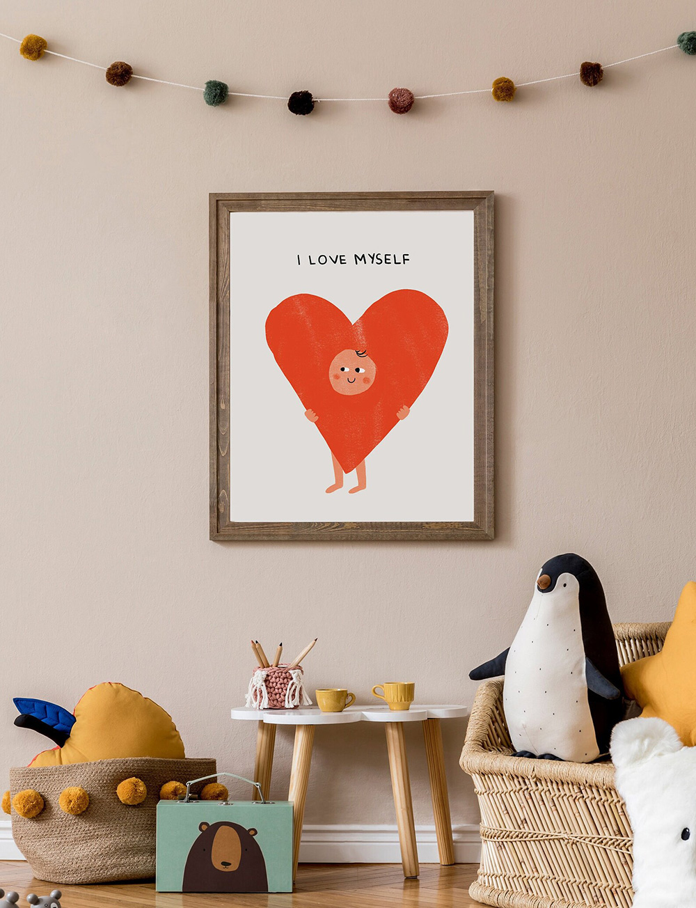 "I Love Myself" Print