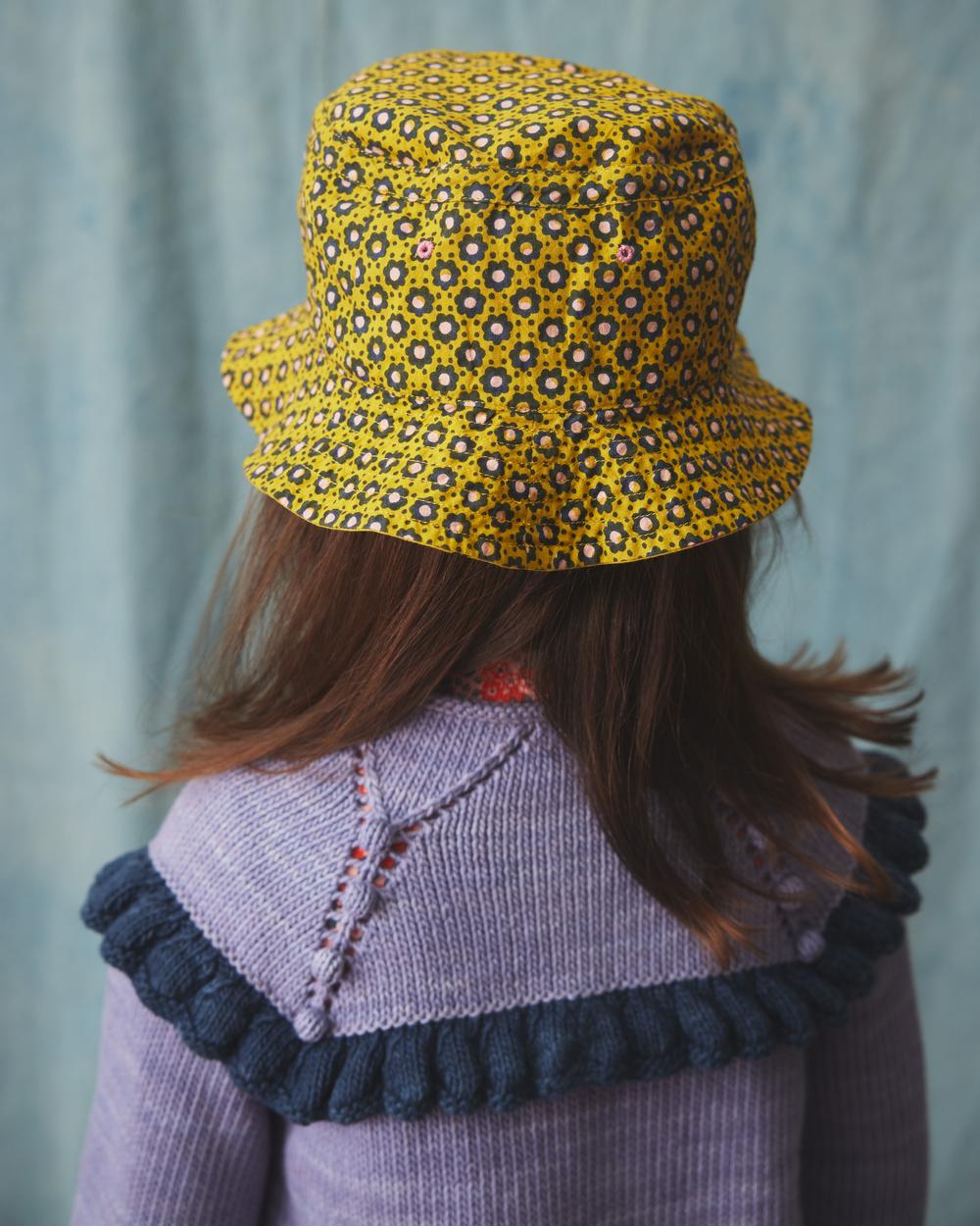 Bucket Hat - Pistachio Bird Party