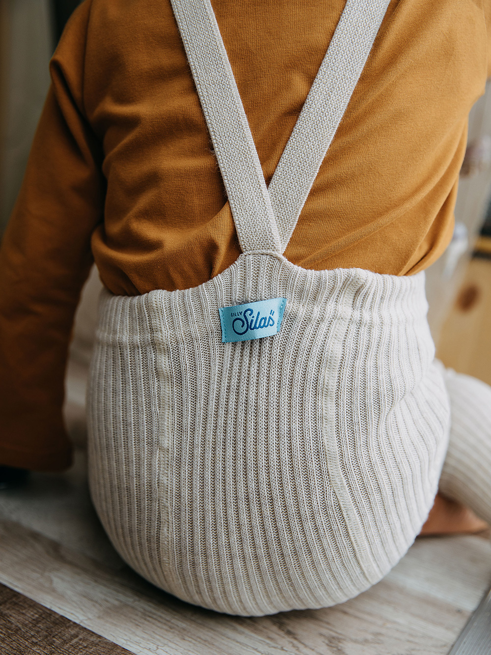 Silly Silas Hippy Cream Blend Footless Tights