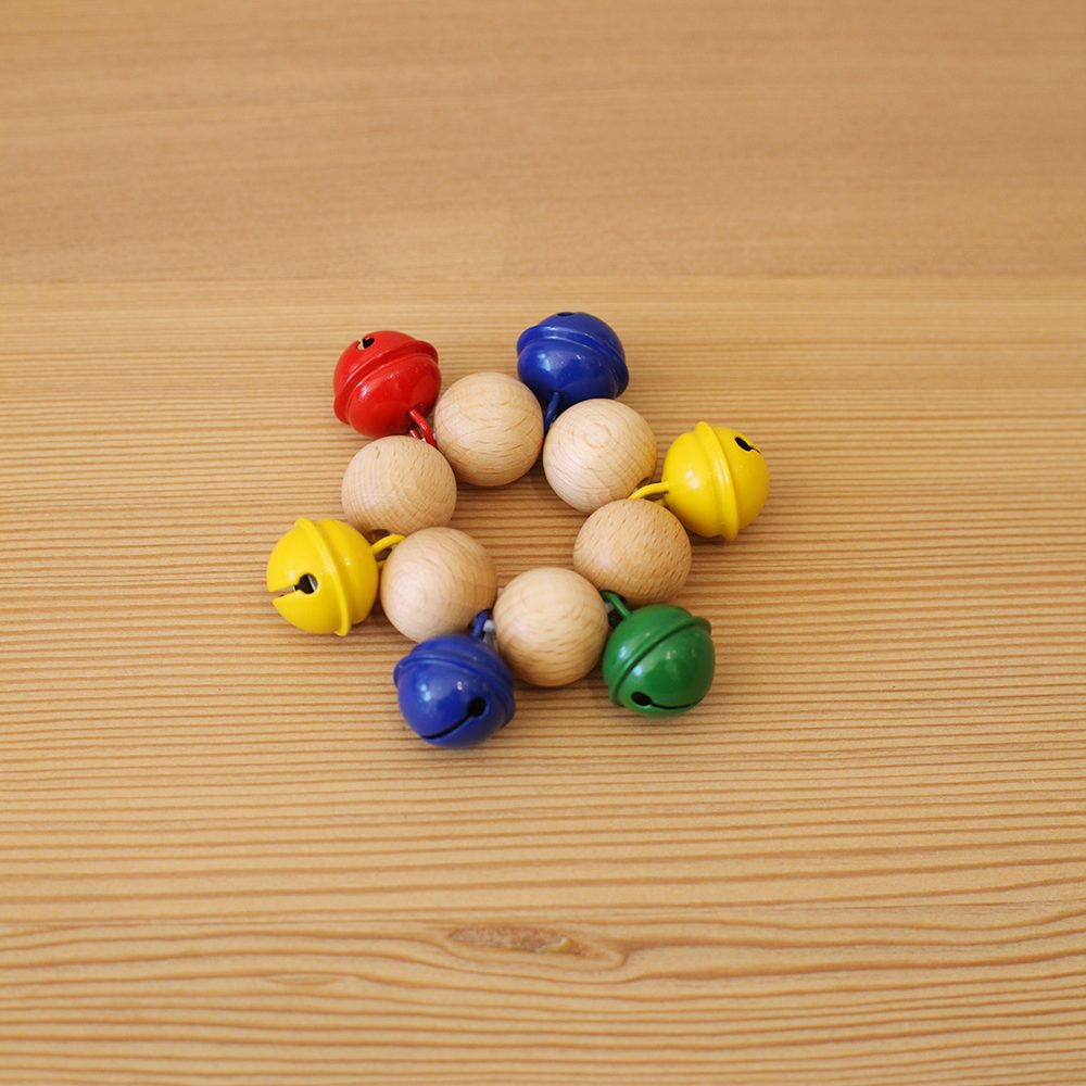 Multicoloured Bell Band Musical Toy