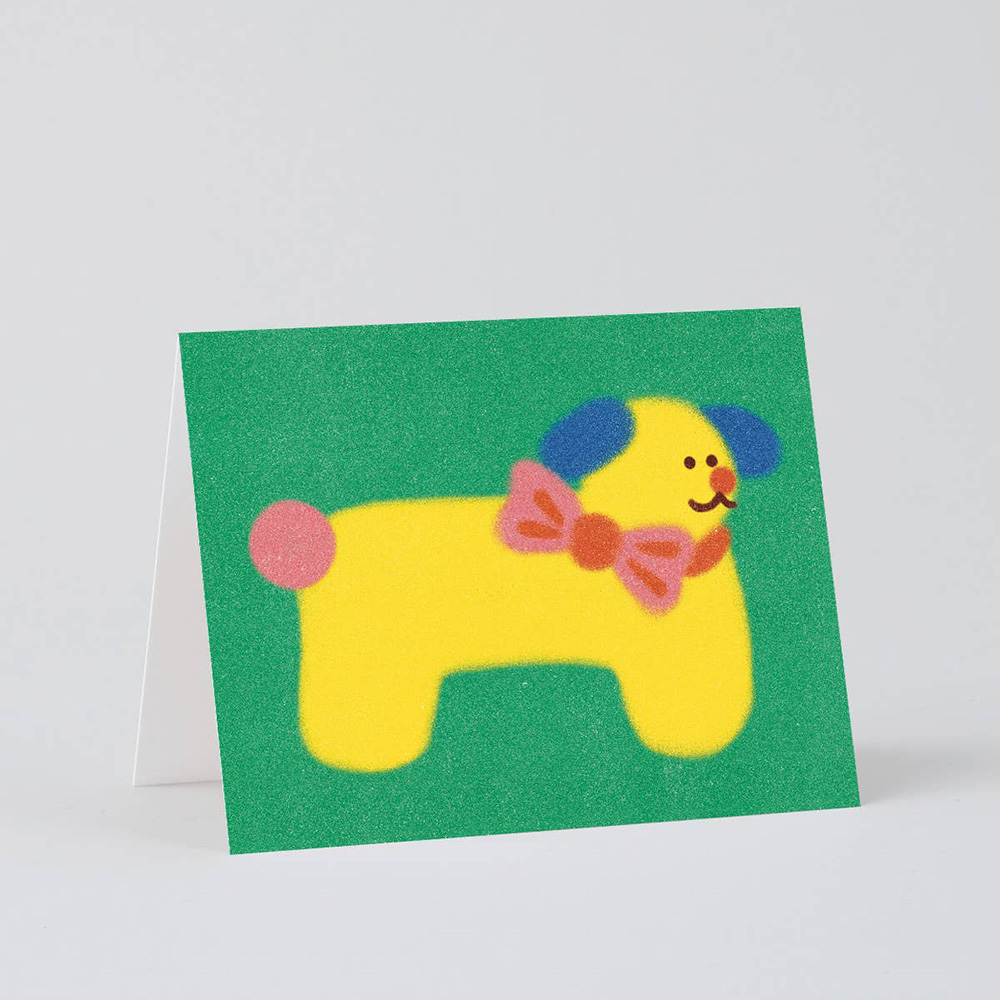 Birthday Dog Greetings Card