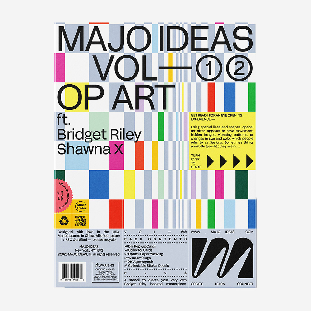 Op Art Sticker Based Art Pack