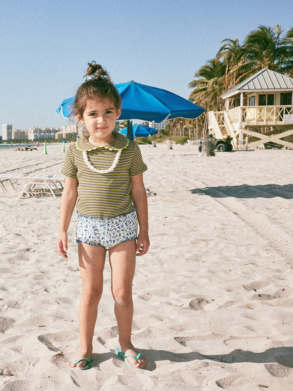 Jumbo Rickrack Collar Tee
