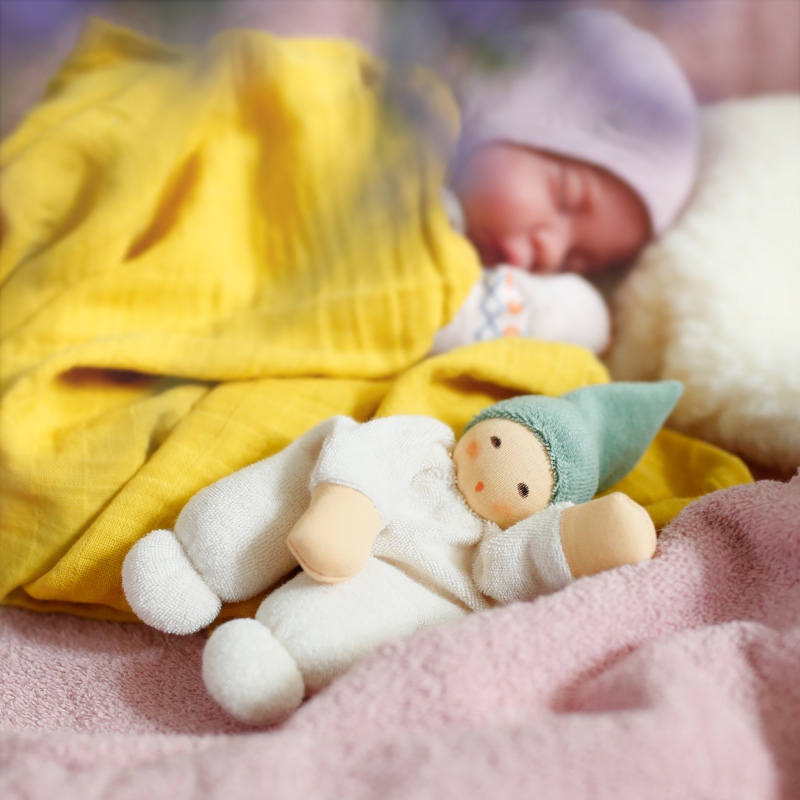 Organic Terry Cotton Nucki Doll