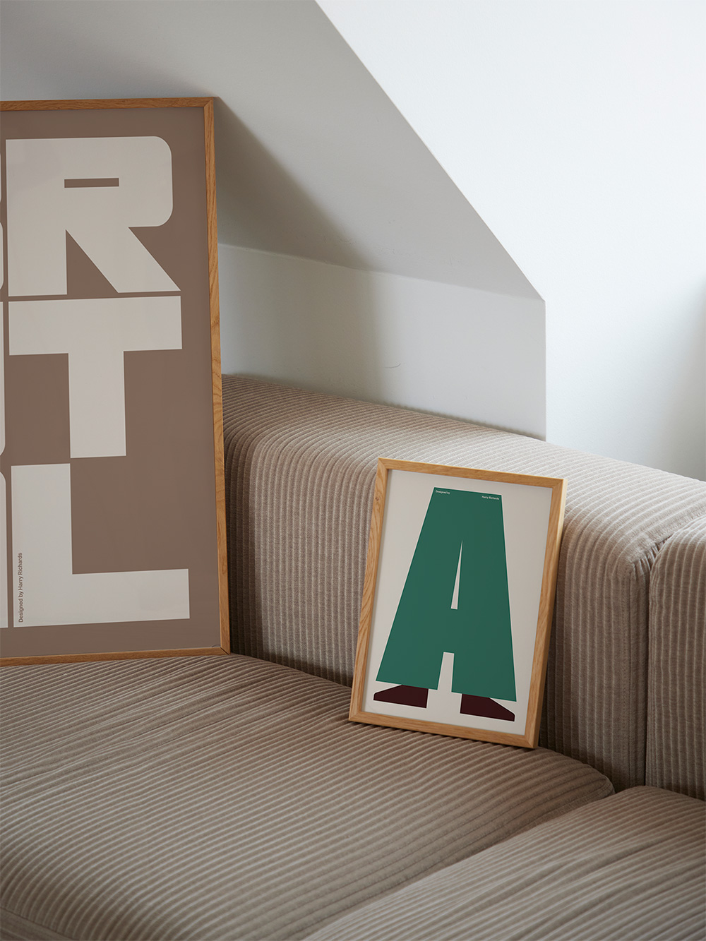 Print - A Green By Harry Richards