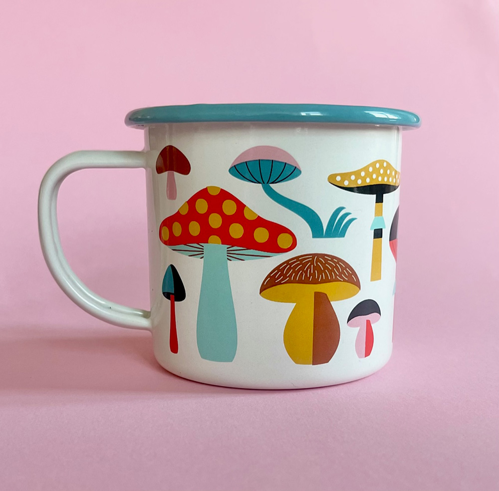 Enamel Mug - Mushroom Lover