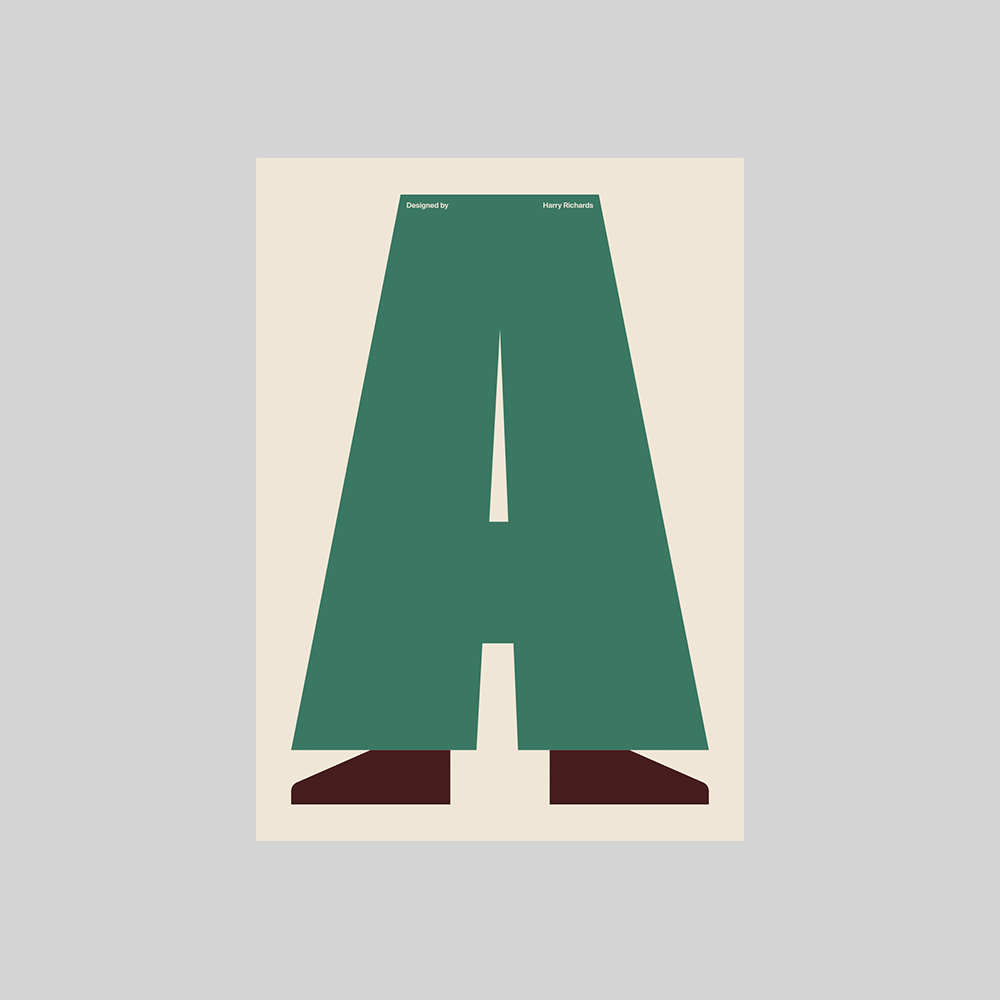 Print - A Green By Harry Richards