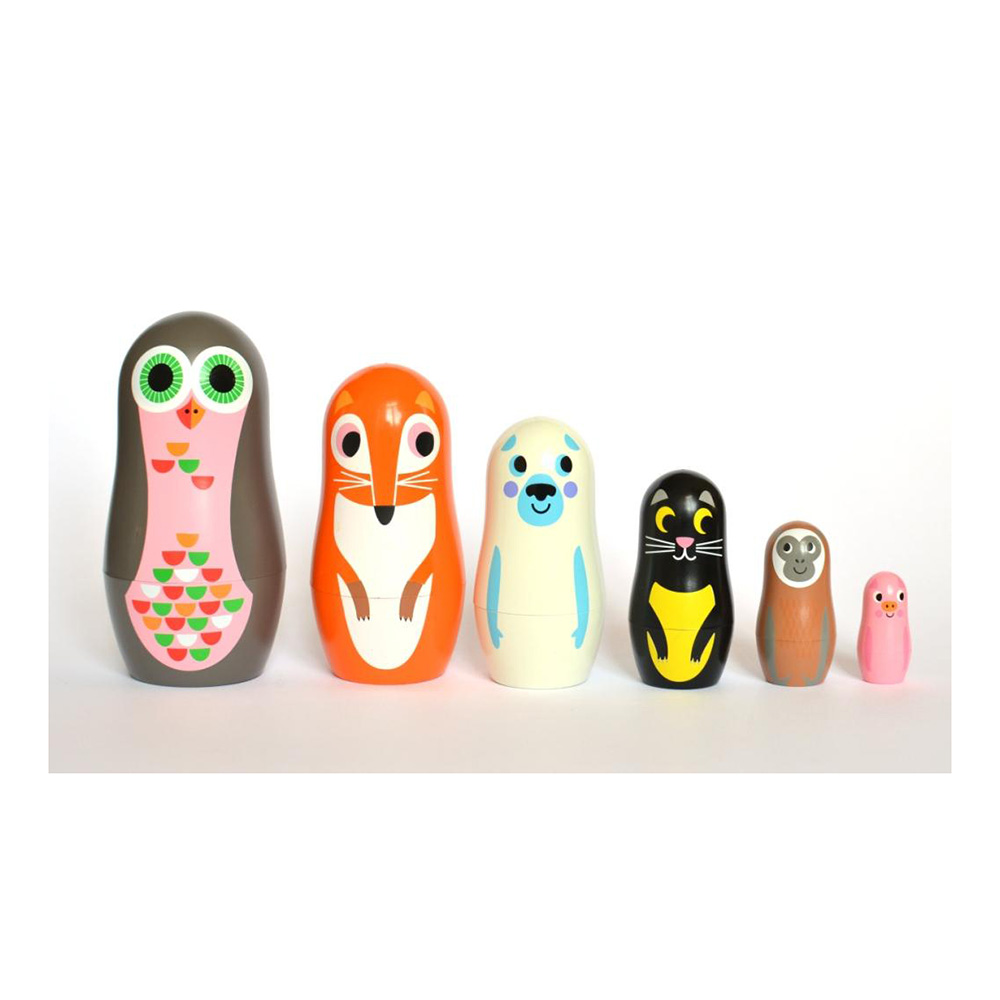 Studio Matryoshka Animals Stacking Toy