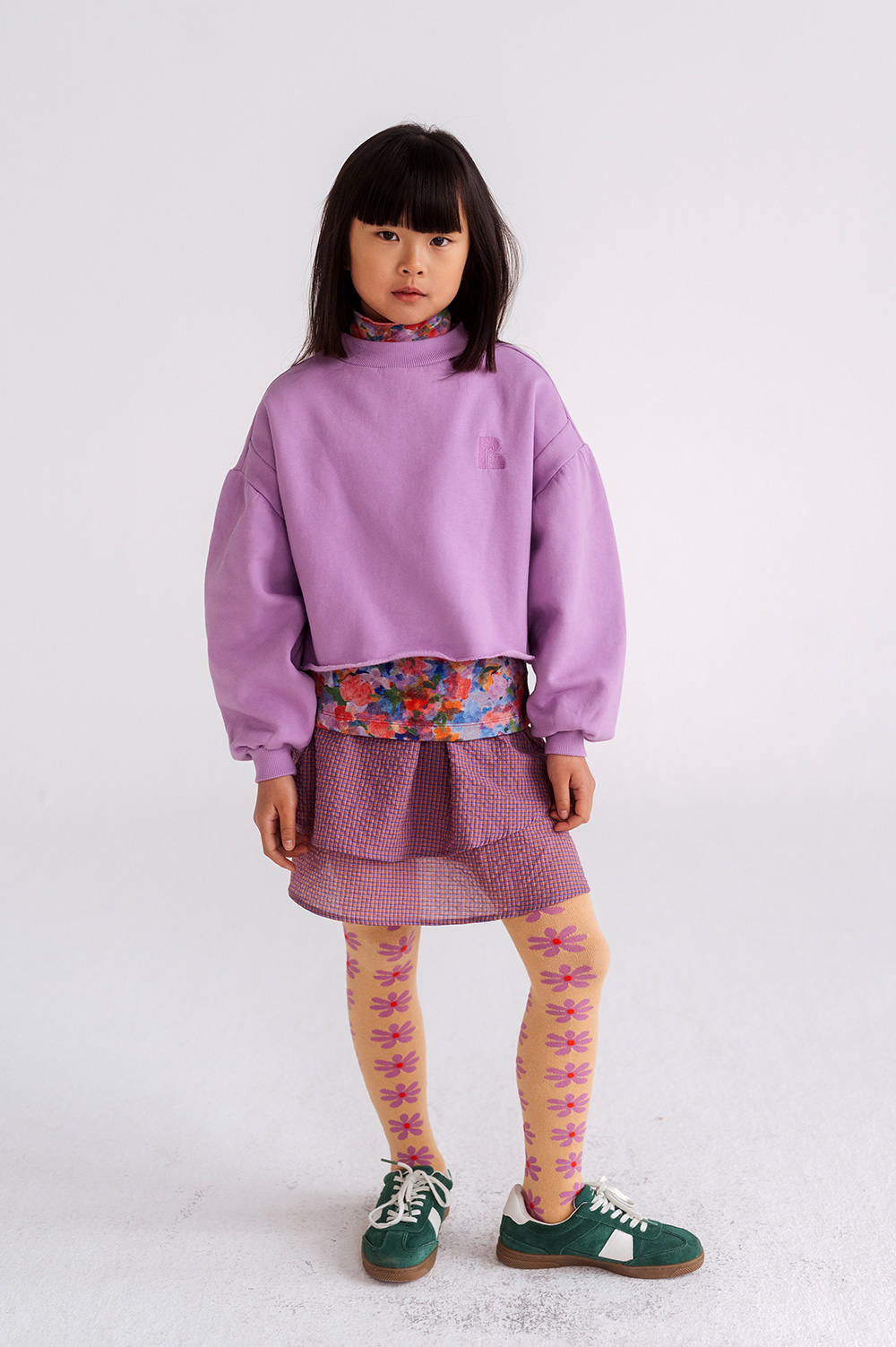 Tights - Pink Daisy