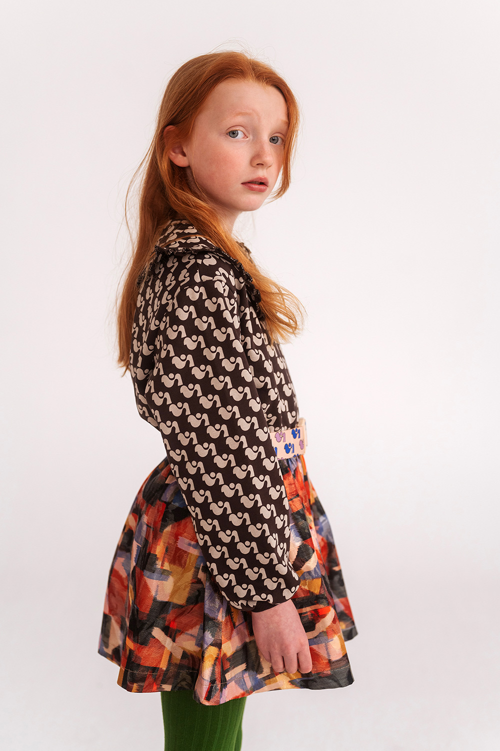 Mini Skirt - Graphic Sparkle