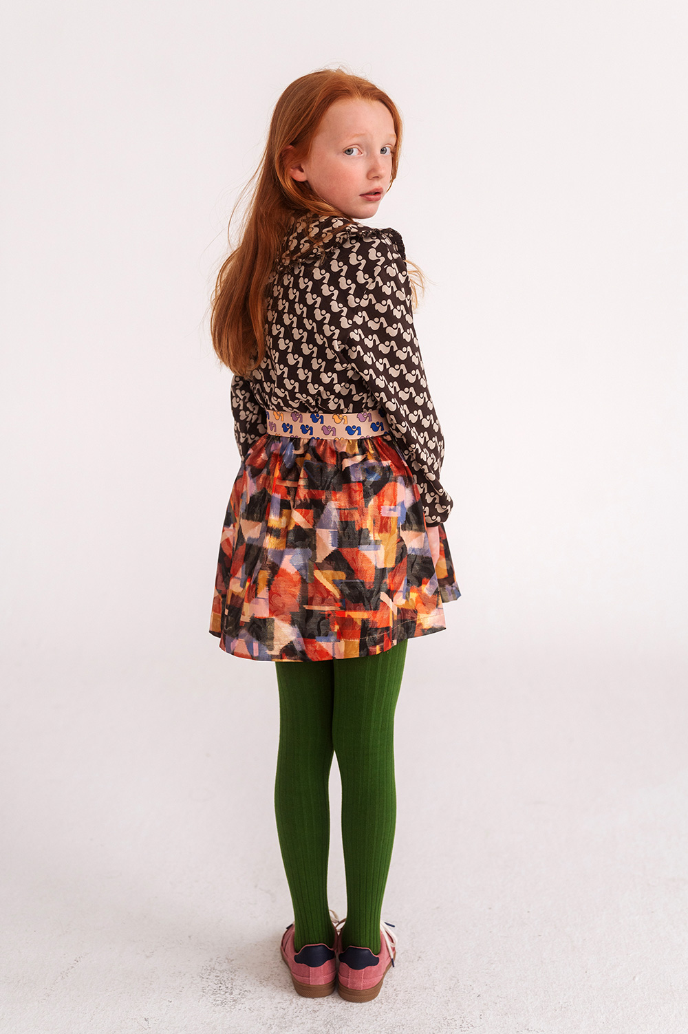 Mini Skirt - Graphic Sparkle