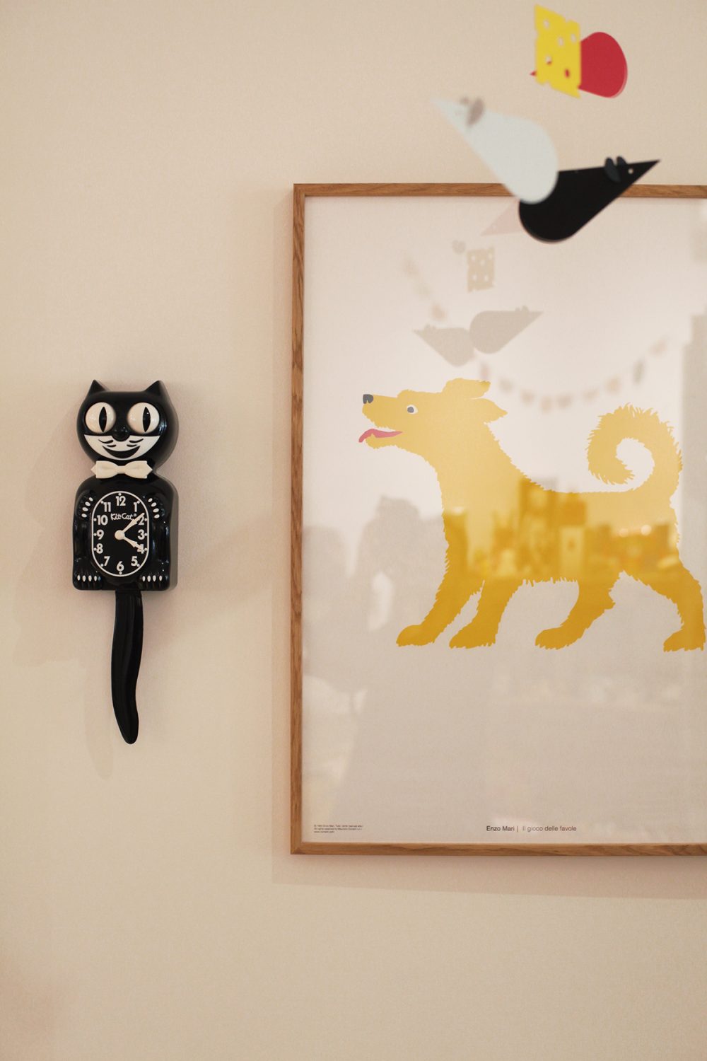 Kit Cat Klock - Black