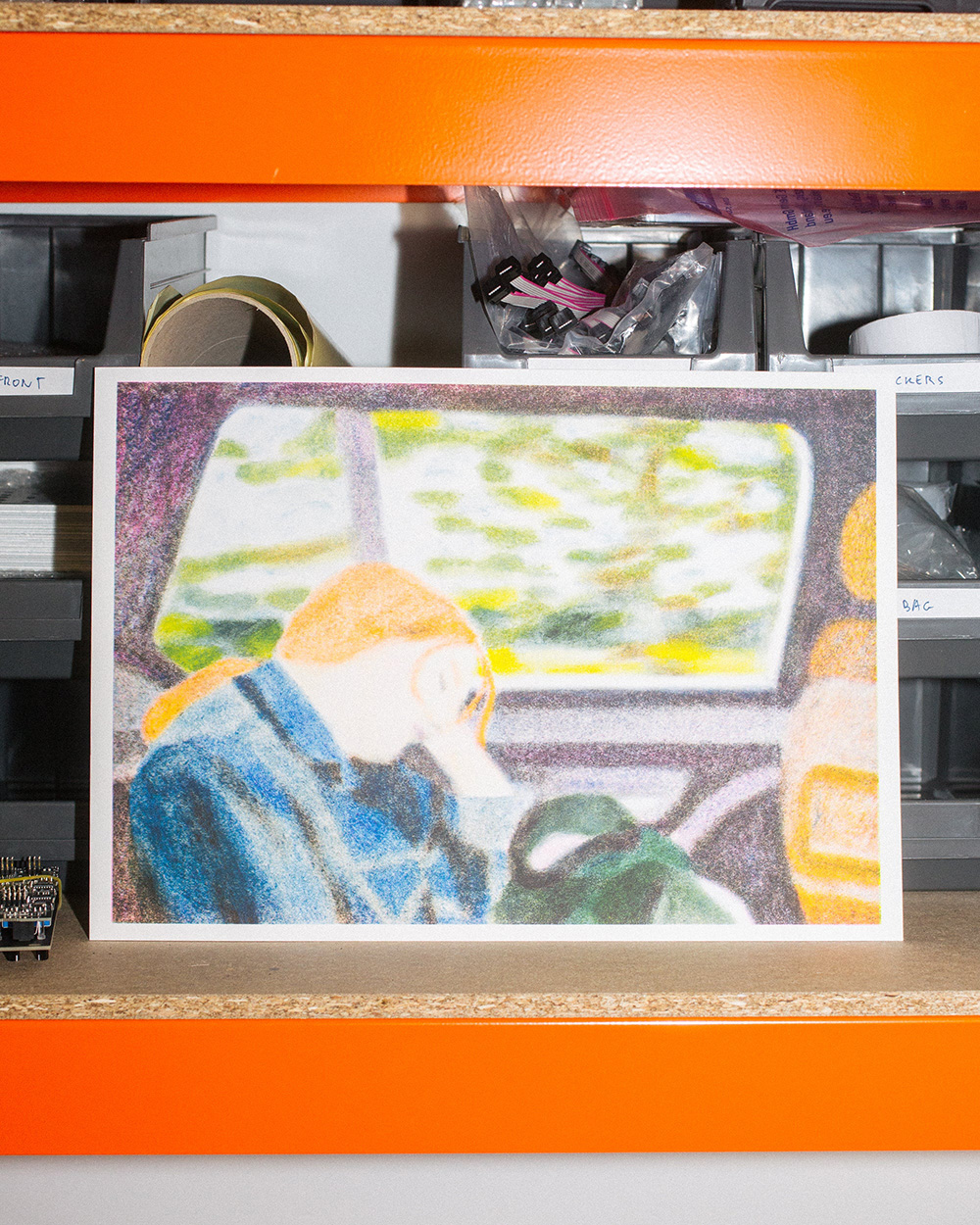 Roadtrip Print In Black Frame