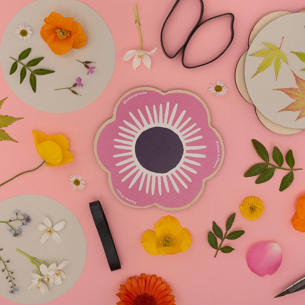 Flower Shaped Press - Pink