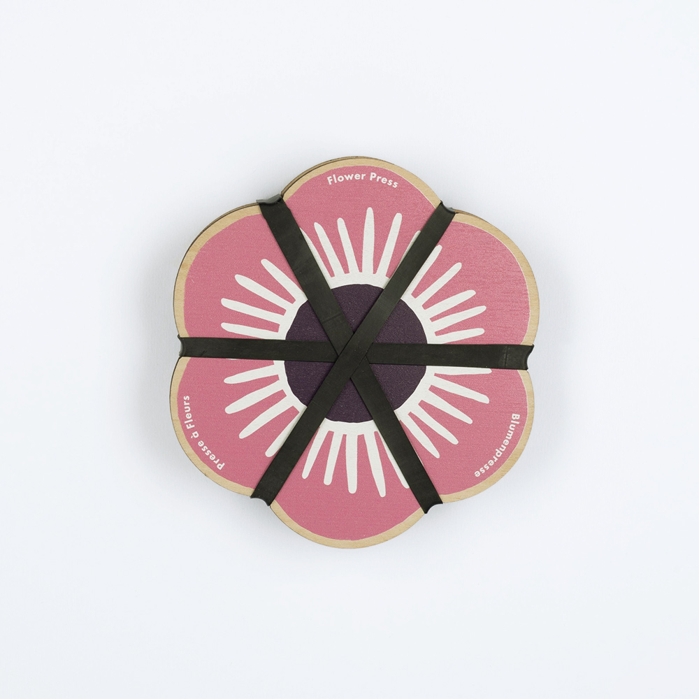 Flower Shaped Press - Pink