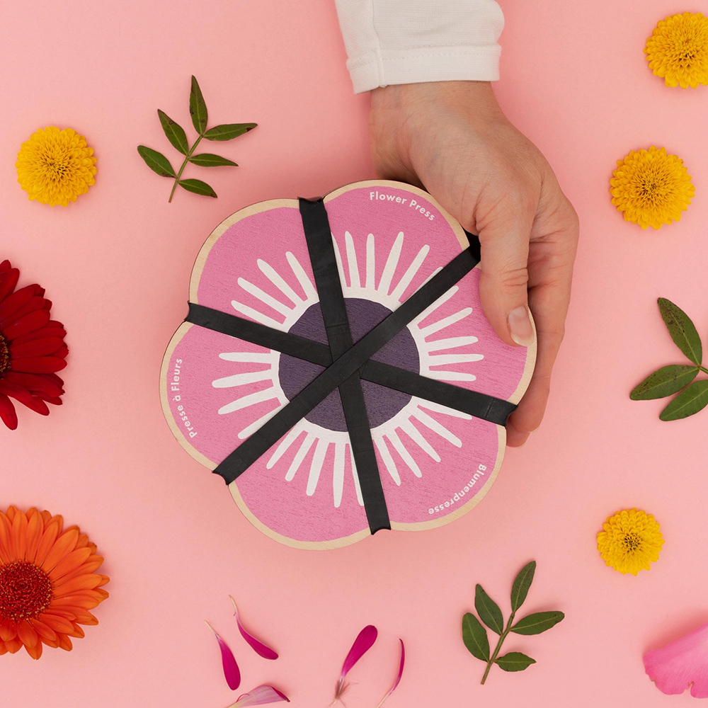 Flower Shaped Press - Pink