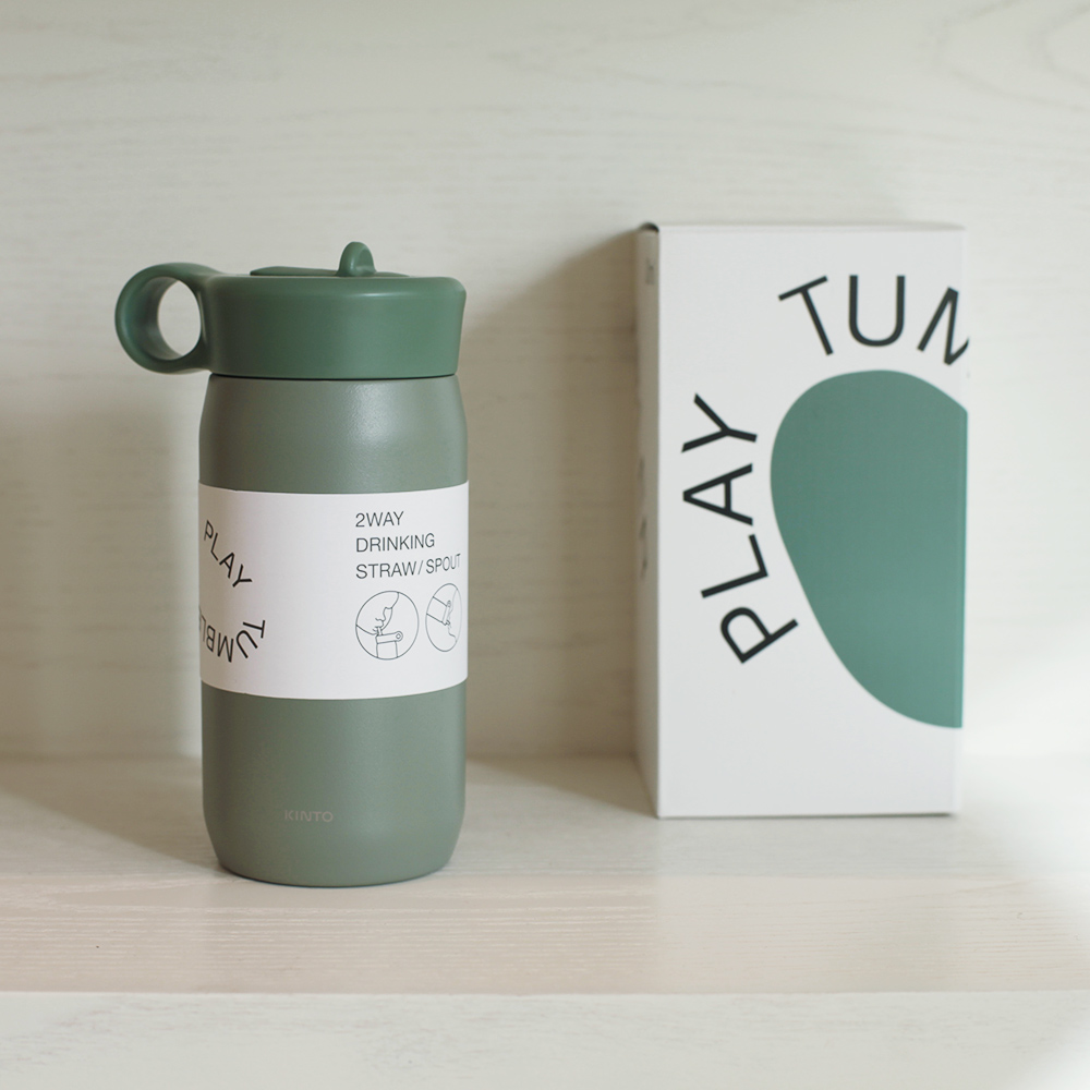 Kinto Play Tumbler Ash Green