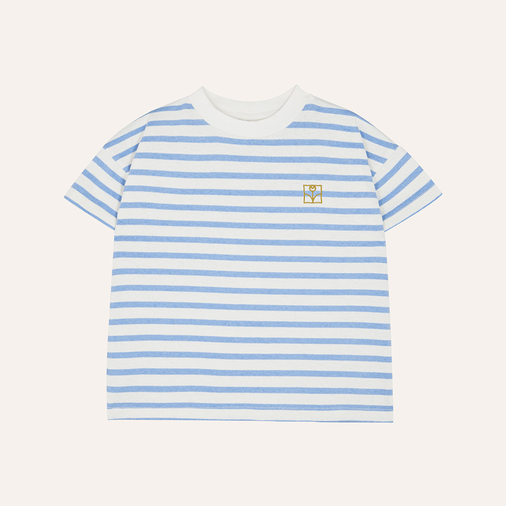 Blue Striped Kids Tshirt