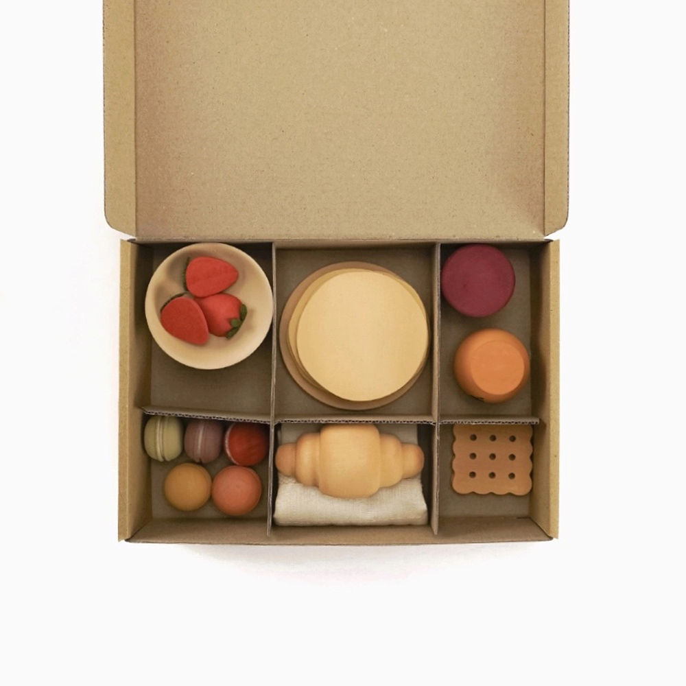Wooden Play Food Set - Desserts