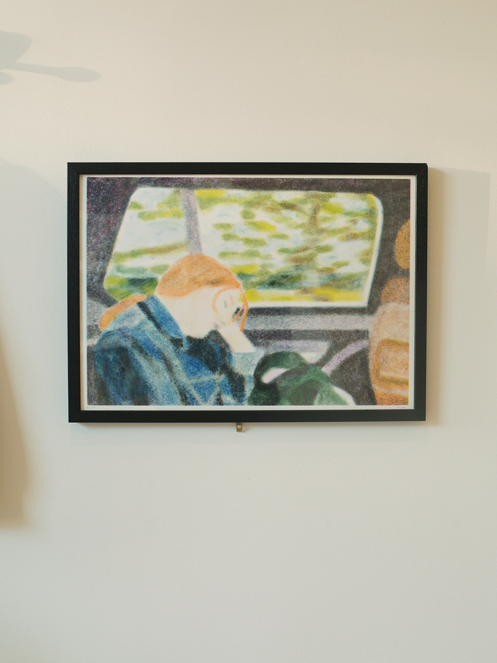 Roadtrip Print In Black Frame